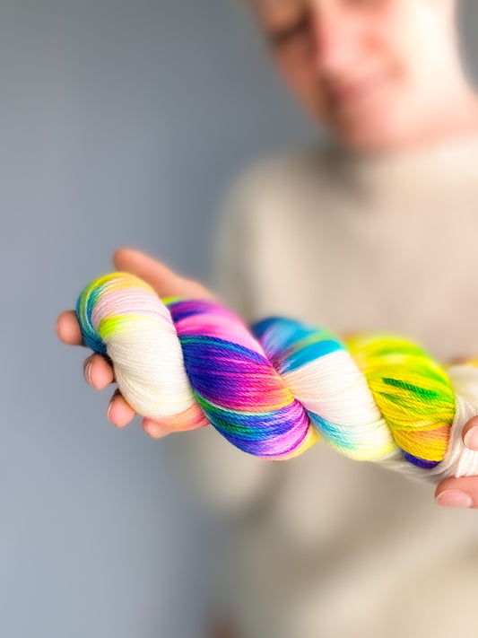 Photon Flash Colourway by Muffs Merino