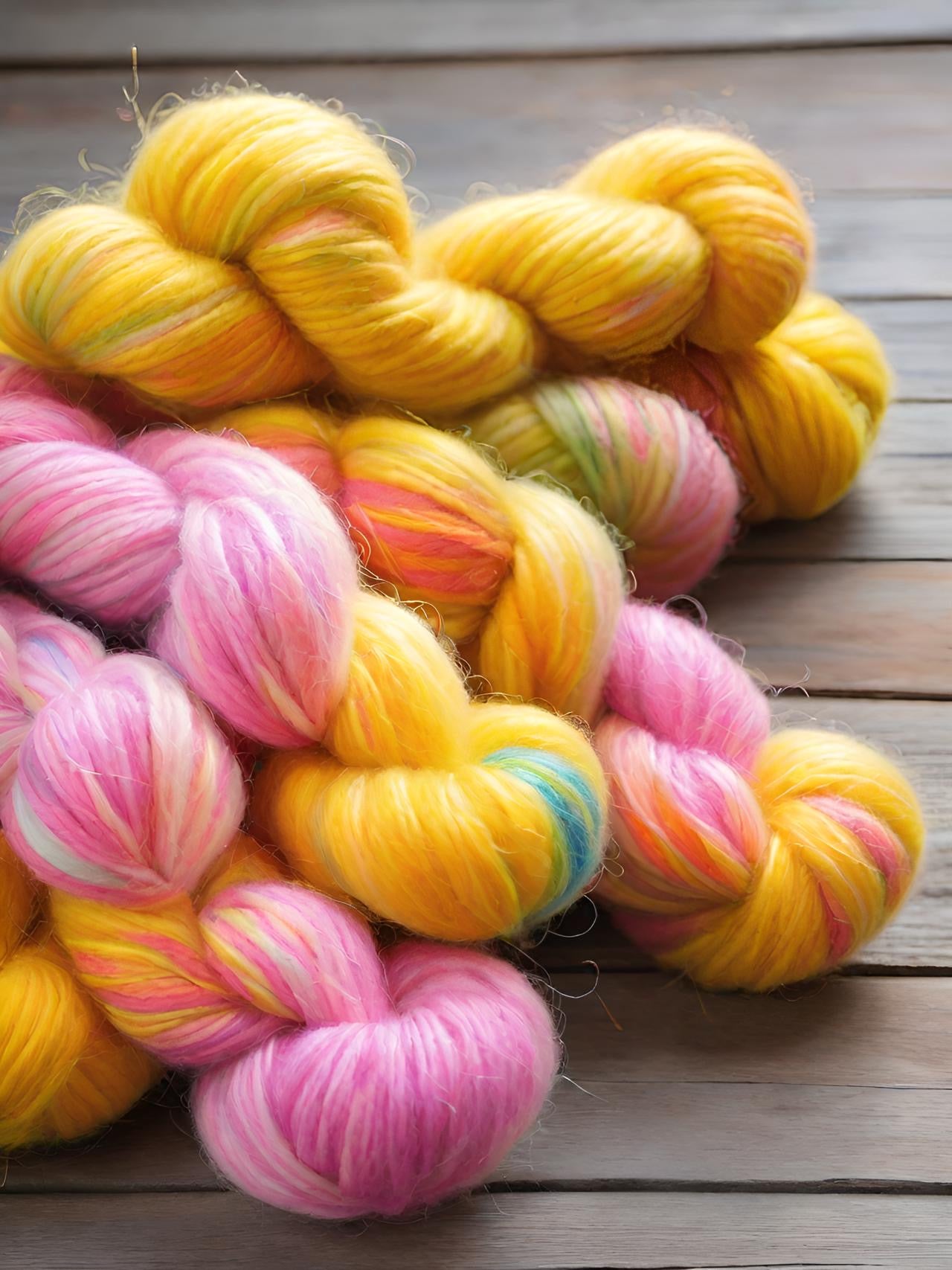 Confetticorn Colourway Yarn Dyeing Recipe by Muffs Merino