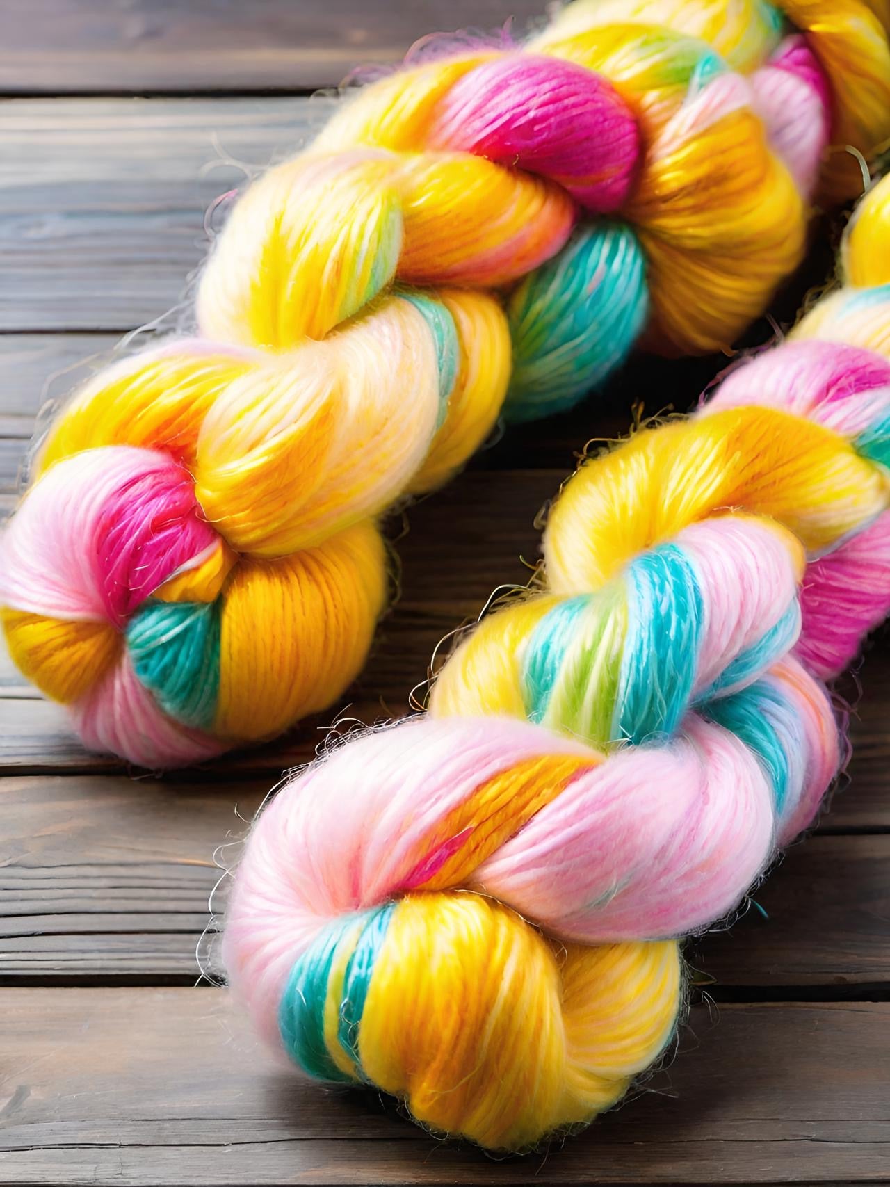 Confetticorn Colourway Yarn Dyeing Recipe by Muffs Merino