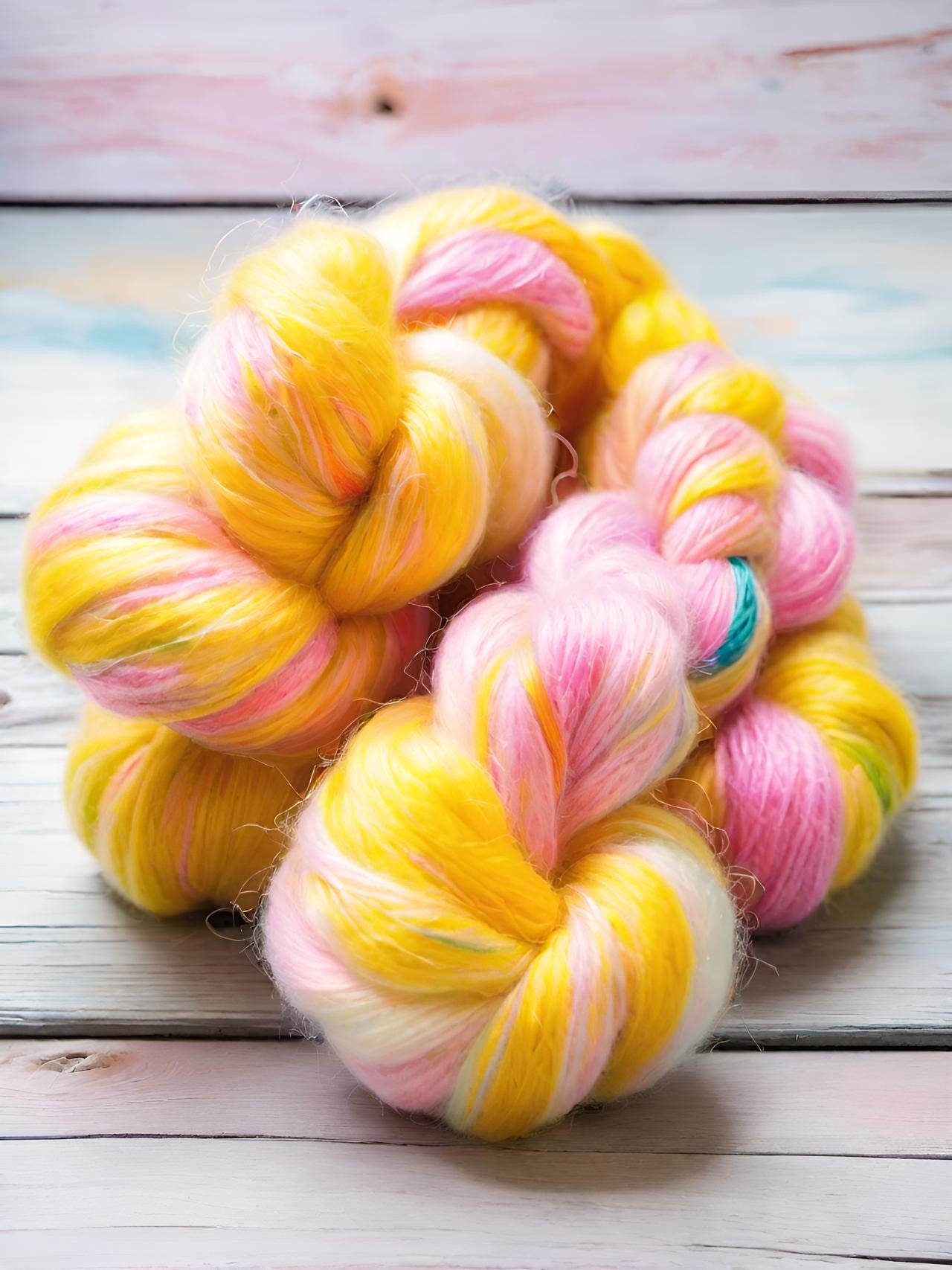 Confetticorn Colourway Yarn Dyeing Recipe by Muffs Merino