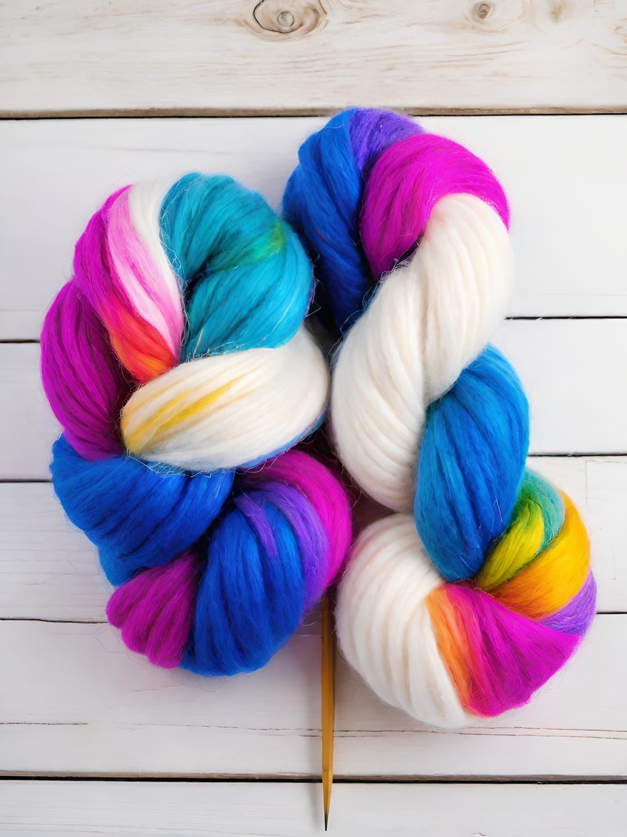 Photon Flash Colourway by Muffs Merino