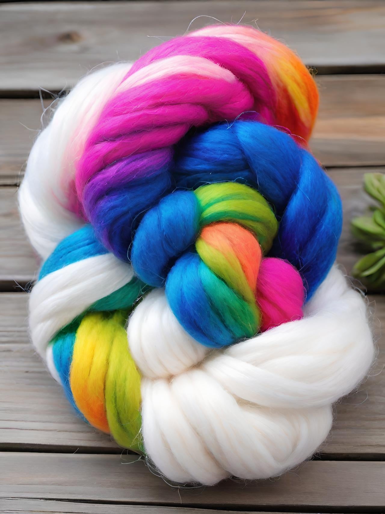 Photon Flash Colourway by Muffs Merino