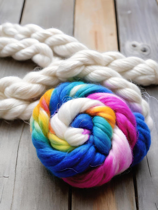 Photon Flash Colourway by Muffs Merino
