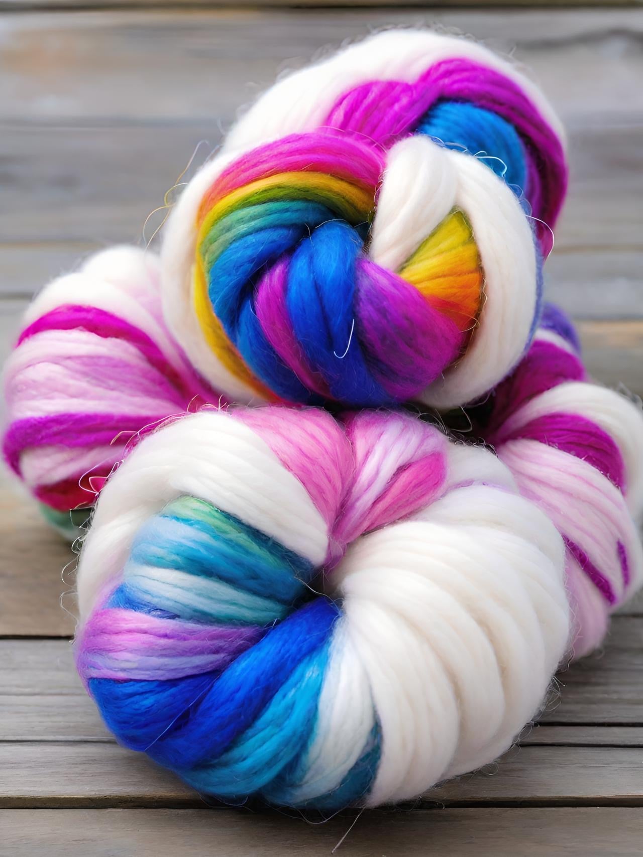 Photon Flash Colourway by Muffs Merino