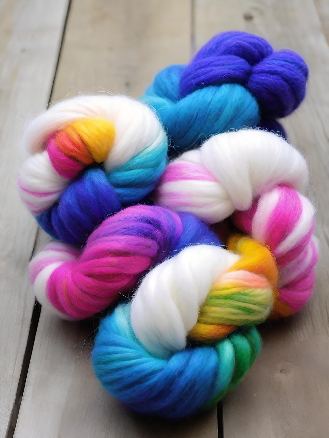 Photon Flash Colourway by Muffs Merino