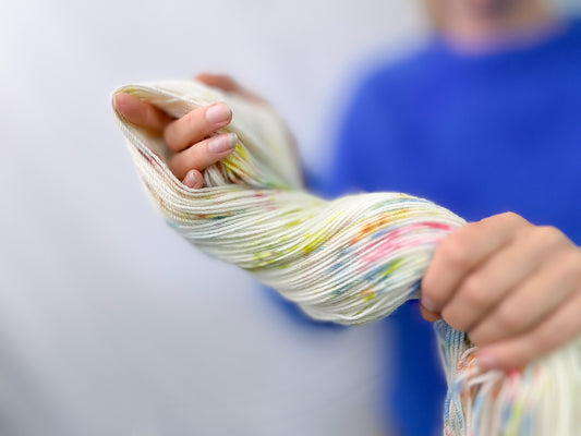Peter Rabbit Christmas! Colourway by Muffs Merino