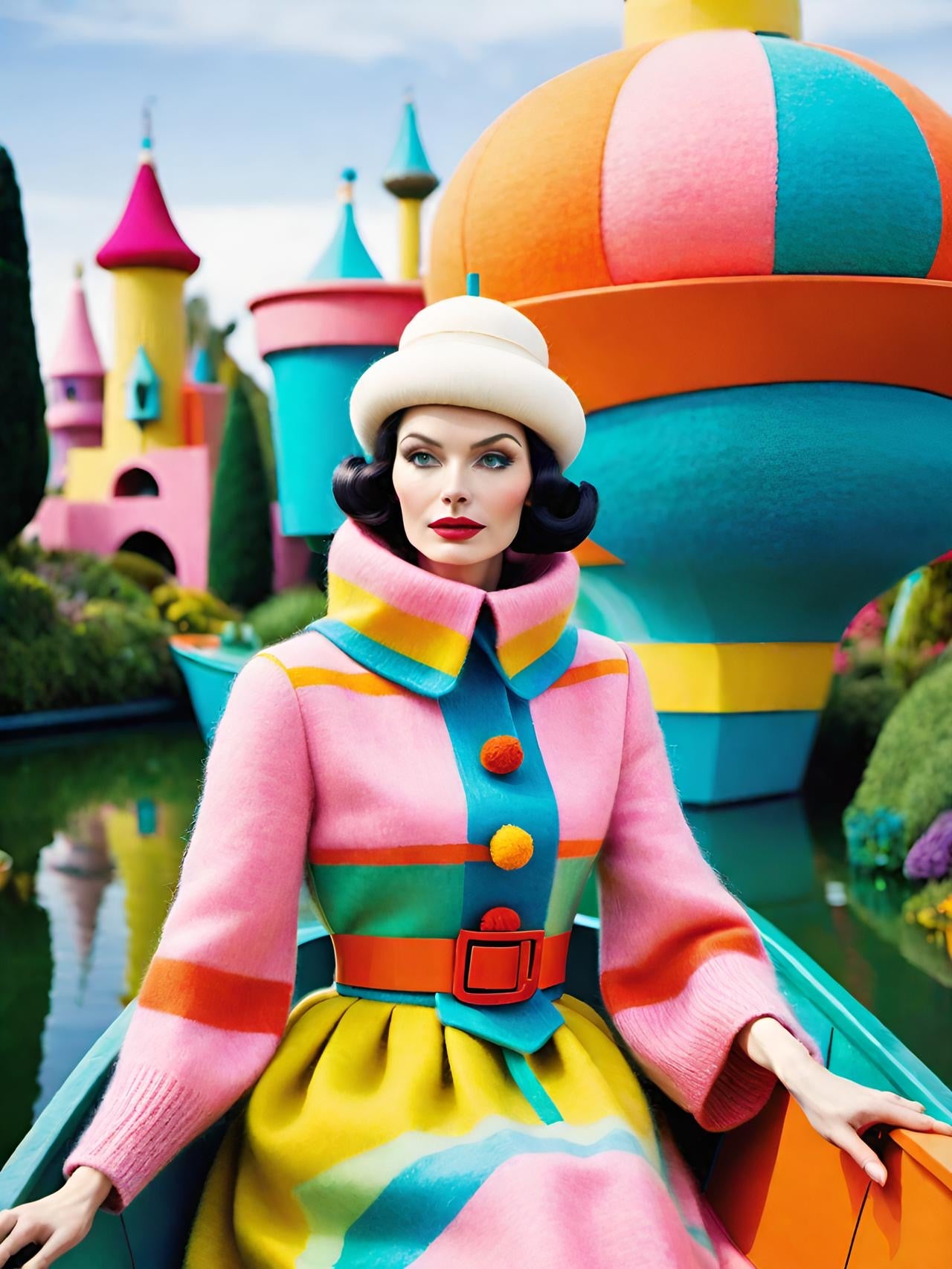 Dharma Dye '1964 World's Fair' Colourway by Muffs Merino