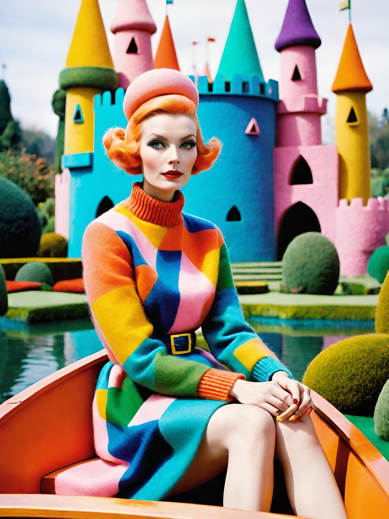 Dharma Dye '1964 World's Fair' Colourway by Muffs Merino