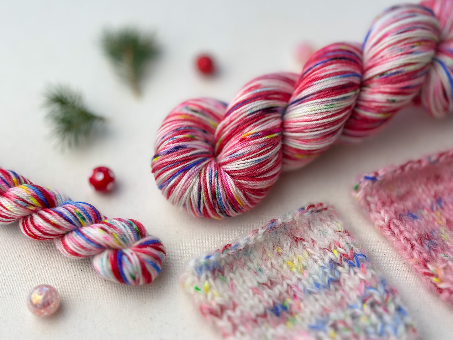 'Waltz of the Flowers' Colourway by Muffs Merino