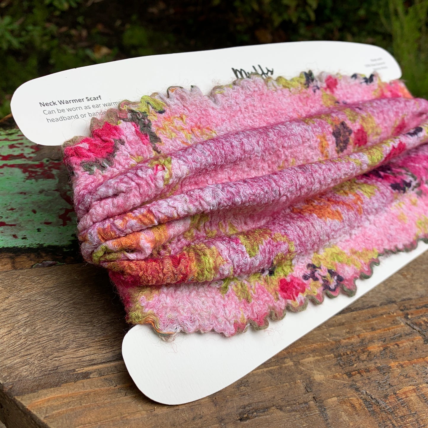 Wet Felting Nuno Scarf Template Free | XS to XL | Large Format Printing Cut Out Pattern | Watch on YouTube | Cowl Tube Scarf