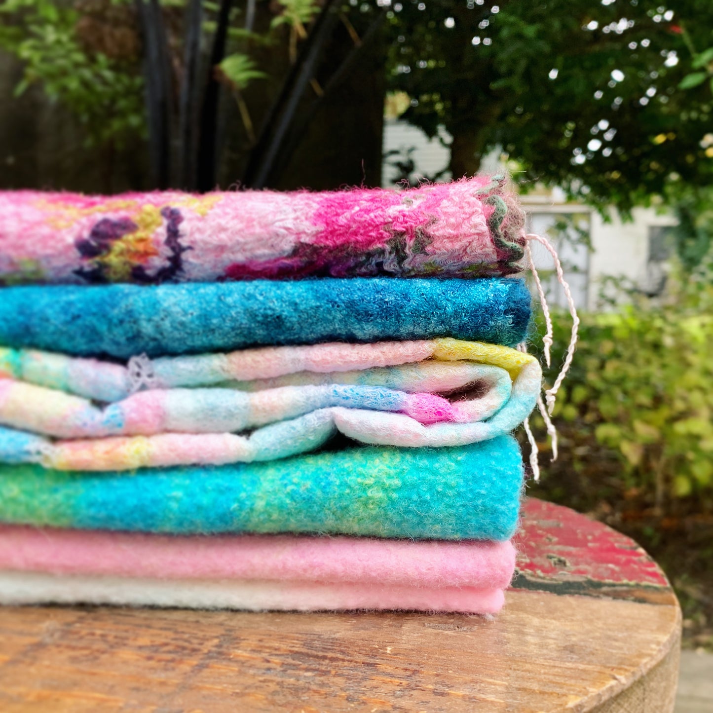 Wet Felting Nuno Scarf Template Free | XS to XL | Large Format Printing Cut Out Pattern | Watch on YouTube | Cowl Tube Scarf