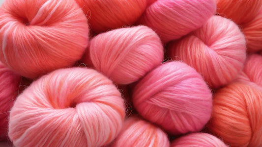 Dharma Pink Grapefruit Paradise Colourway by Muffs Merino
