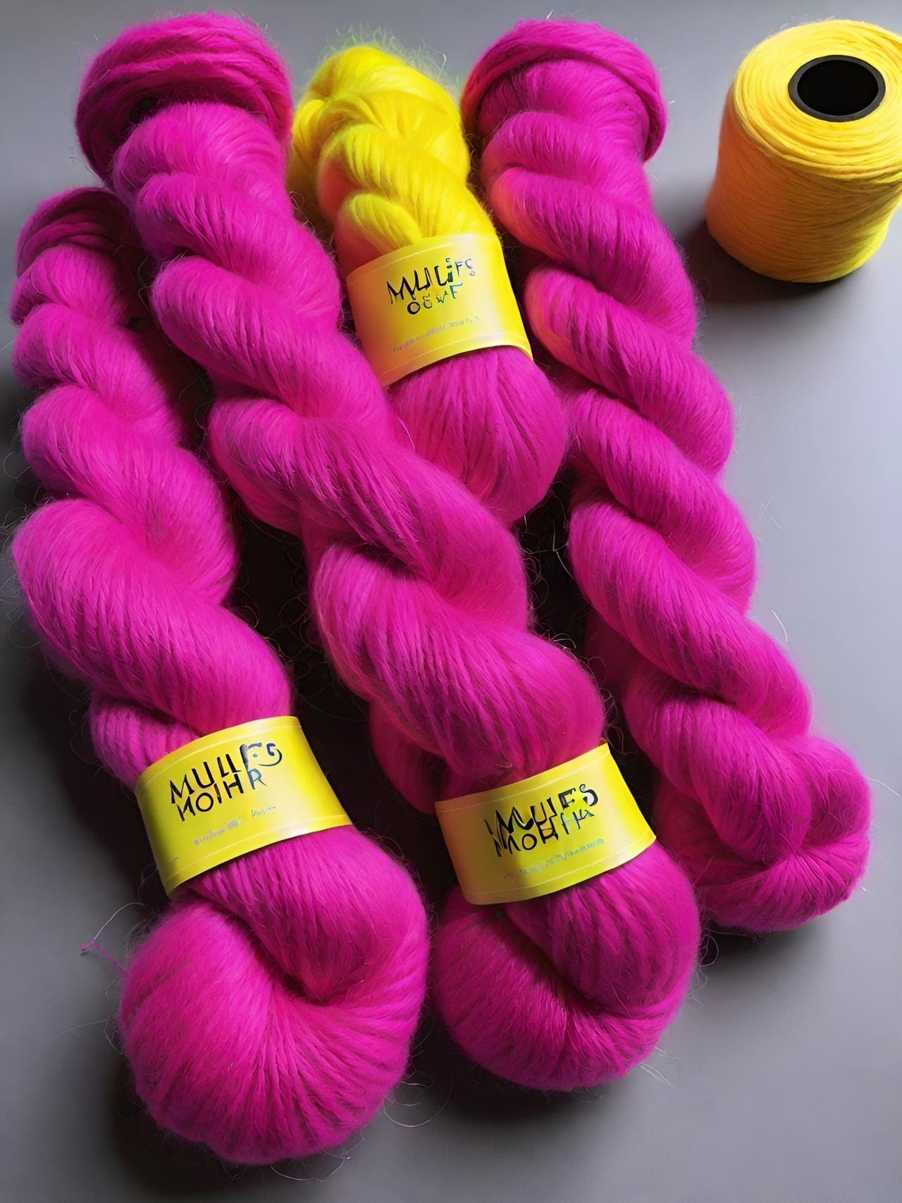 Fluorescent Fuchsia Dye Recipe 8 Shades | Dharma Acid Dye| Digital Colour Palette | 1% Solution & Instructions | Learn to Dye Yarn Wool Silk
