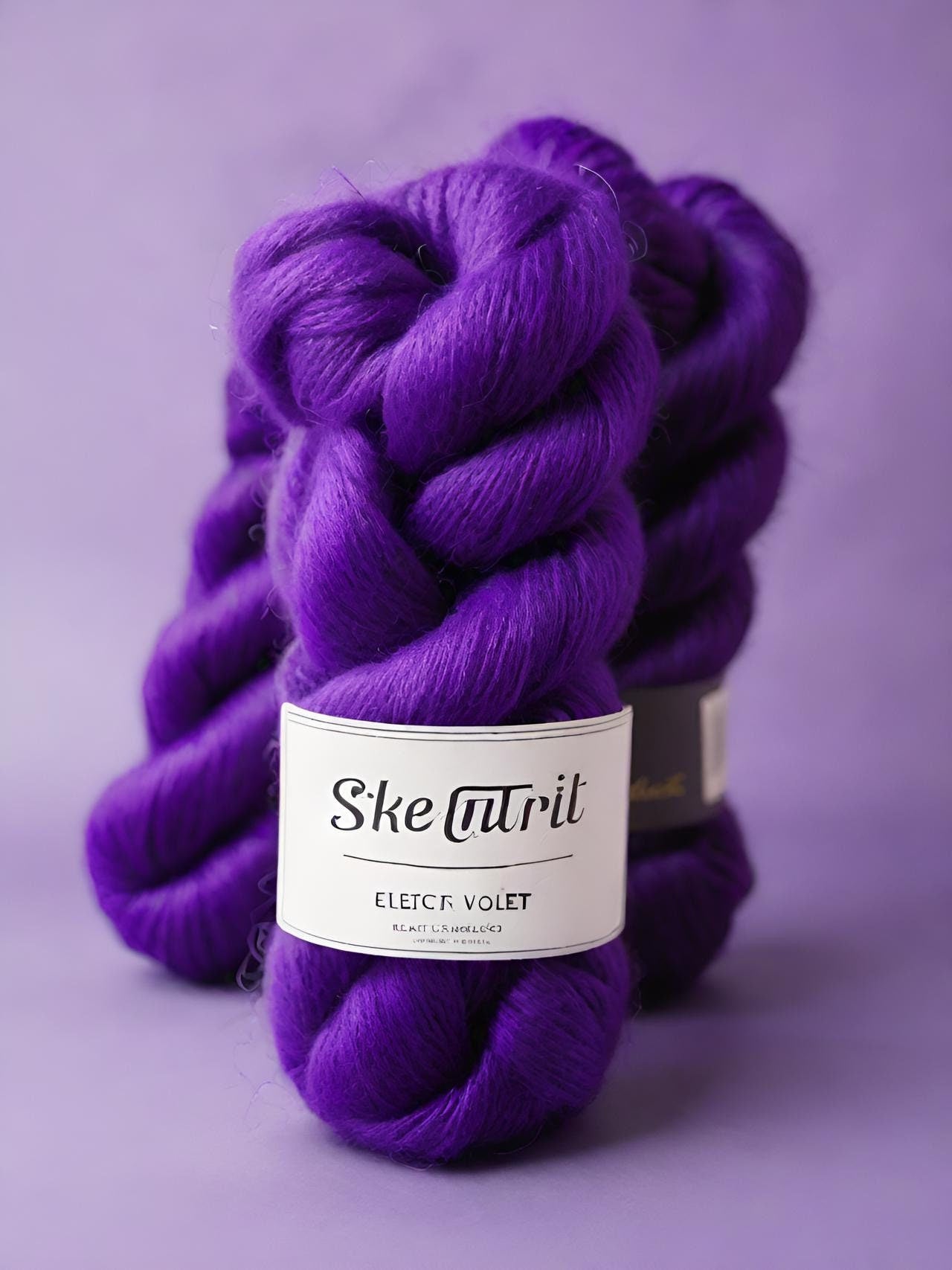 Electric Violet Dye Recipe 8 Shades | Dharma Acid Dye | Digital Colour Palette | 1% Solution & Instructions | Learn to Dye Yarn Wool Silk