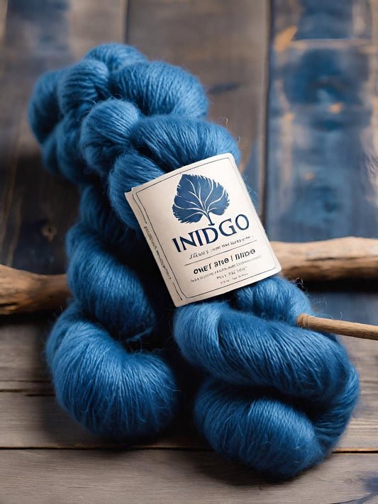 Indigo Dye Recipe 8 Shade | Dharma Acid Dye| Digital Colour Palette | 1% Solution & Instructions | Learn to Dye Yarn Wool Silk Nylon
