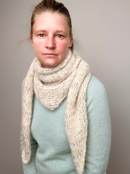 Mohair Scarf Knitting Pattern Modular Guidebook