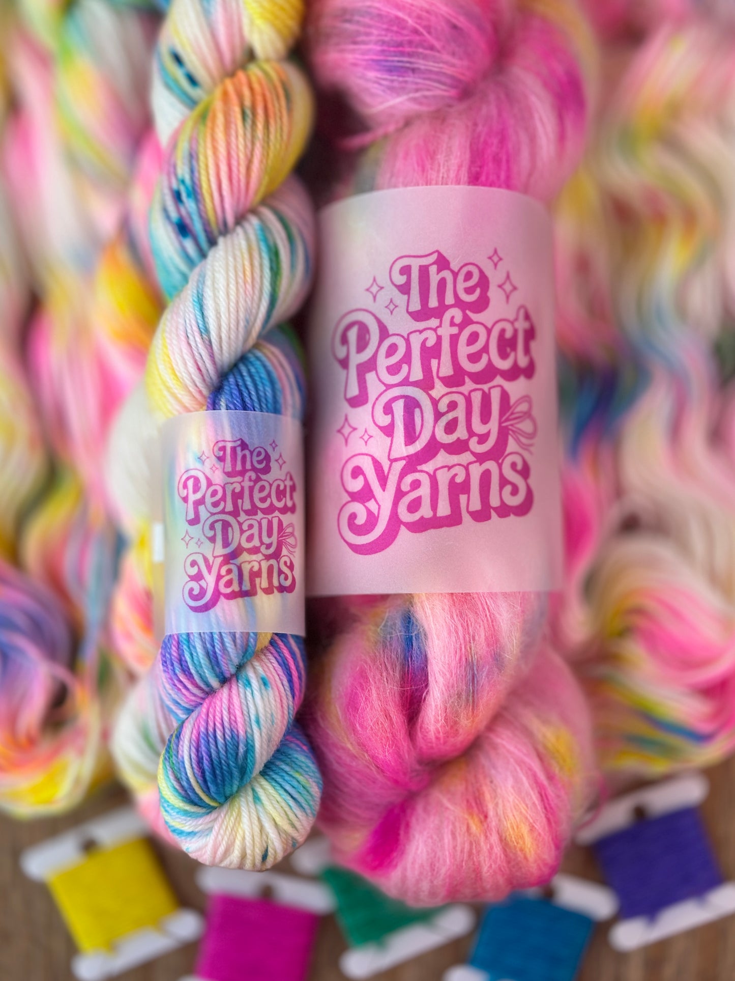The Perfect Day Yarn Label Drop - Limited Edition Drop Branding Labels