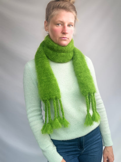 Mohair Scarf Knitting Pattern Modular Guidebook