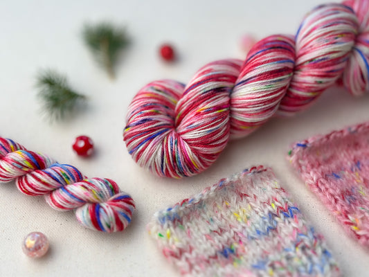 'Waltz of the Flowers' Colourway by Muffs Merino