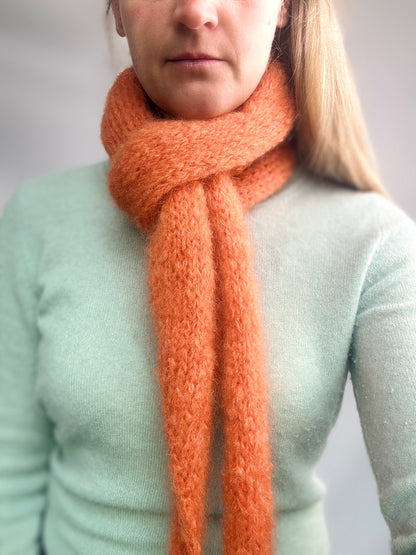 Mohair Scarf Knitting Pattern Modular Guidebook