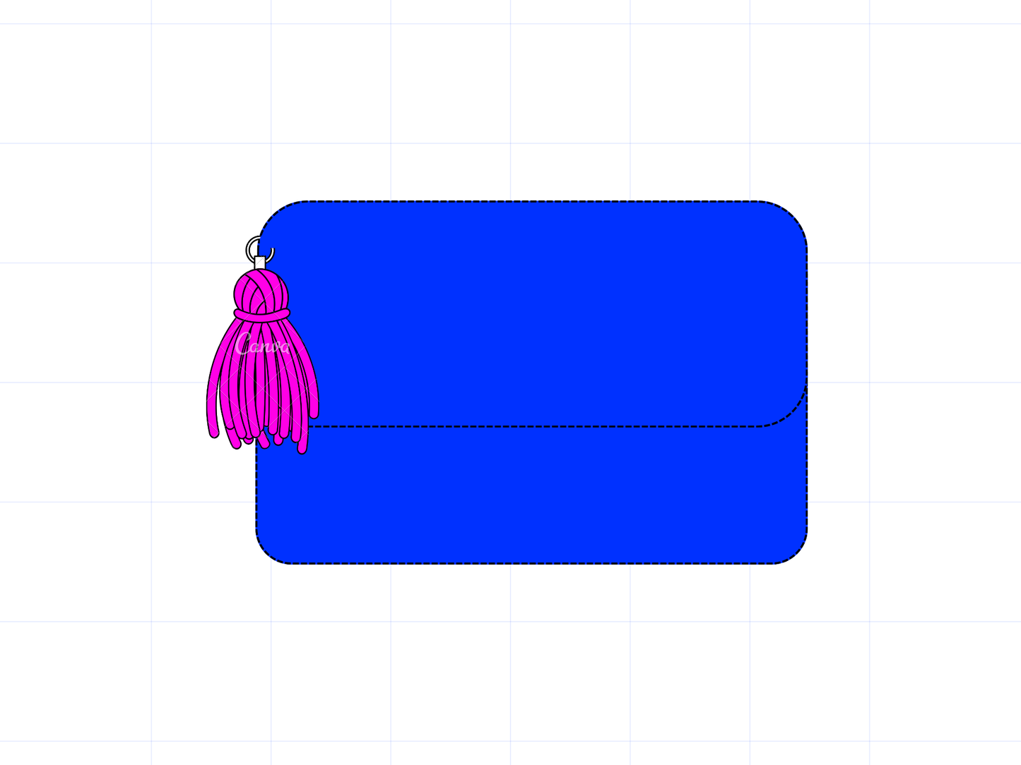 Clutch Wet Felting Template