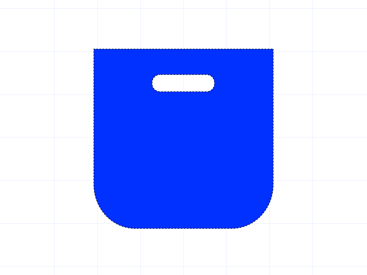 Tote Bag Wet Felting Template
