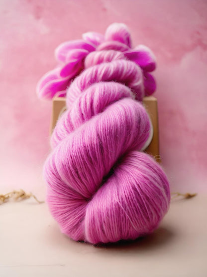 Pink Orchid Yarn Dyeing Recipe 8 Shades | Dharma Acid Dye | Digital Colour Palette | 1% Solution & Instructions | Dye Yarn Wool Silk