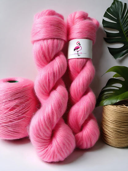 Flamingo Pink Dye Recipe 8 Shades | Dharma Acid Dye | Digital Colour Palette | 1% Solution & Instructions | Learn to Dye Yarn Wool Silk