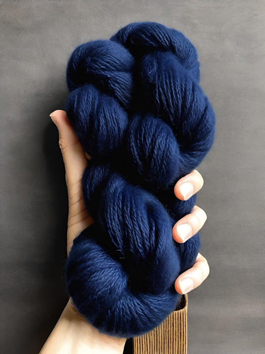 Dark Navy Dye Recipe 8 Shade | Dharma Acid Dye| Digital Colour Palette | 1% Solution & Instructions | Learn to Dye Yarn Wool Silk Nylon