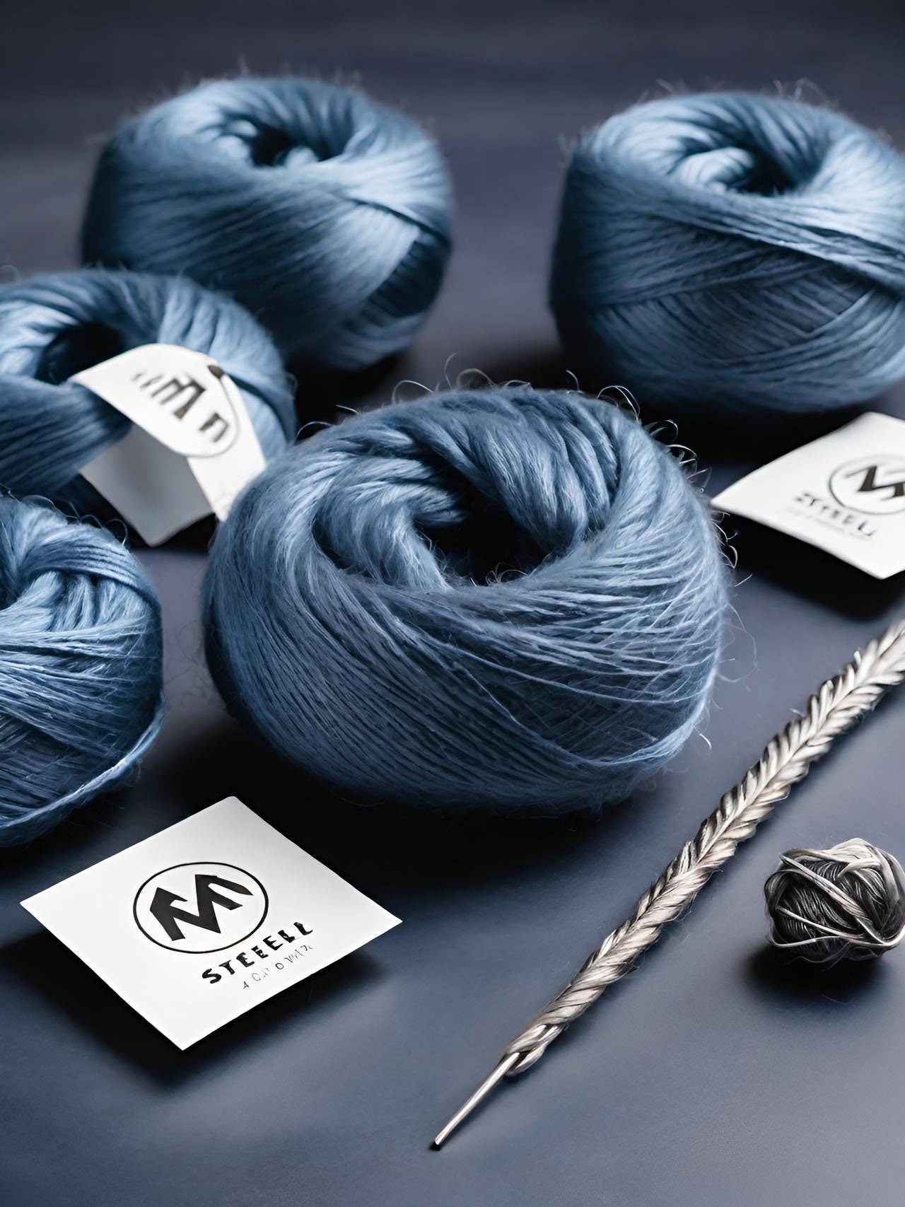 Blued Steel Dye Recipe 8 Shade | Dharma Acid Dye| Digital Colour Palette | 1% Solution & Instructions | Learn to Dye Yarn Wool Silk Nylon