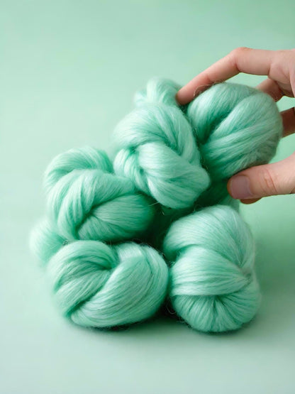 Bright Aqua Dye Recipe 8 Shade | Dharma Acid Dye| Digital Colour Palette | 1% Solution & Instructions | Learn to Dye Yarn Wool Silk Nylon