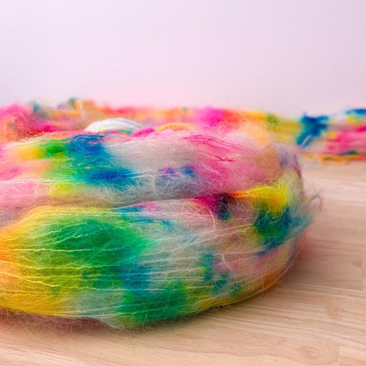 Confetticorn | Colourway | Yarn Dyeing Recipe Colour Palette | Dharma Acid Dye | 1% Solution | Learn to dye wool yarn roving mohair nylon