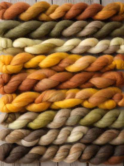 Nullarbor Plain Yarn Dyeing Colourway Recipe - Landscape Acid Dyes - For Beginners - Wool - Nylon - Mohair - Silk