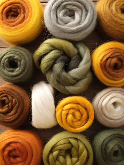 Nullarbor Plain Yarn Dyeing Colourway Recipe - Landscape Acid Dyes - For Beginners - Wool - Nylon - Mohair - Silk