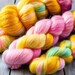 Confetticorn Yarn Dyeing Colourway Recipe - Dharma Acid Dyes - For Beginners - Wool - Nylon - Mohair - Silk