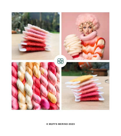Strawberry Shortcake Inspired Yarn Dye Recipe | 1% Solution with Instructions | For Beginners | Dharma Acid Dye | Learn to Dye Wool Silk Nylon