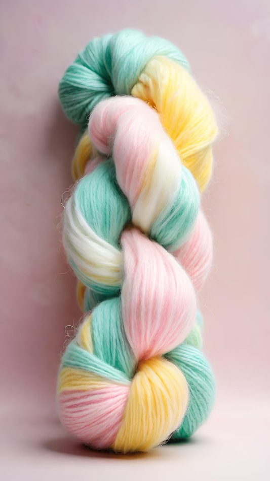 Marshmallow Yarn Dyeing Colourway Recipe Guidebook - Dharma Acid Dyes - For Beginners - Wool - Nylon - Mohair - Silk